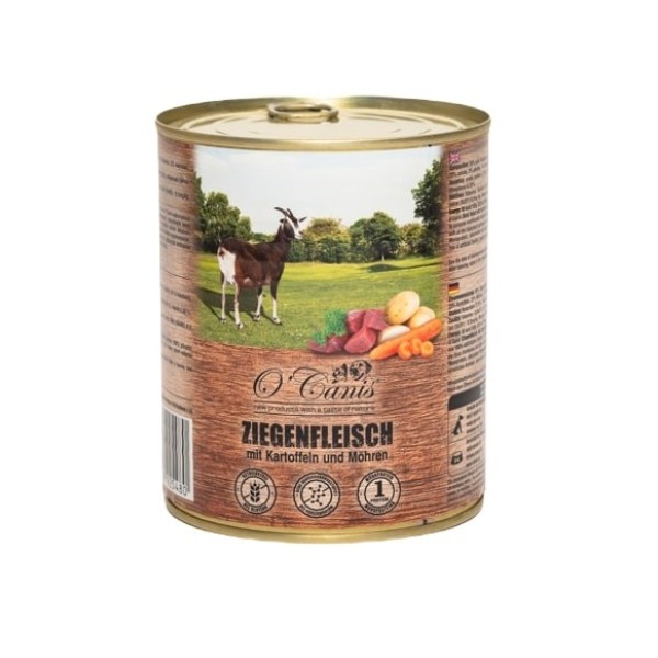 O'CANIS canned dog food- wet food-goat ...