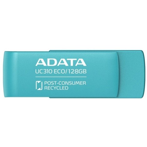 ADATA | USB Flash Drive | UC310 ECO | 128 GB | USB 3.2 Gen1 | Green