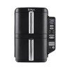 NINJA Double Stack Vertical Air Fryer with 2 Stacking Drawers | SL300EU | Power 2470 W | Capacity 7.6 L | Black