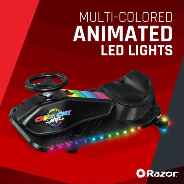 Razor CRAZY CART Shift Lightshow Lithium ...
