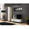 Cama TV stand VIGO NEW 30/140/40 sonoma/white gloss