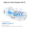 WRL MESH ROUTER 3000MBPS/DECO X50-OUTDOOR 1-PK TP-LINK