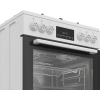 BEKO Cooker | FBM62330GWDTN | Hob type Gas | Oven type Electric | White | Width 60 cm | Grilling | LED | Depth 60 cm | 72 L