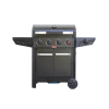 Barbecook Gas Barbecue Luca 412 with Cabinet and Sideburner, 145.4 x 60.3 x 112.3 cm | BC-GAS-3100