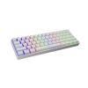 Genesis | THOR 660 RGB | White | Mechanical Gaming Keyboard | Wireless | RGB LED light | US | Bluetooth | USB Type-C | 588 g | Gateron Brown