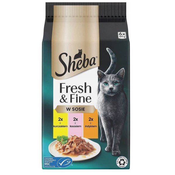 Sheba Fresh & Fine Mini Fish ...