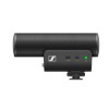 Sennheiser MKE 400 MOBILE KIT - Mikrofon pojemnościowy, superkardioidalny, wyposażony w filtr dolnoprzepustowy ze statywem Manfrotto