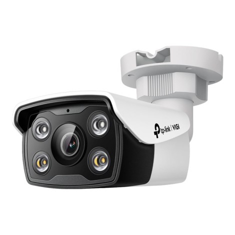 TP-LINK | Full-Color Bullet Network Camera | VIGI C350 | Bullet | 5 MP | 4mm | IP67 | H.265+/H.265/H.264+/H.264 | MicroSD, up to 256 GB