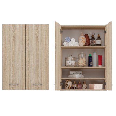 Topeshop POLA MINI DD SONOMA bathroom storage cabinet Oak