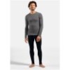 Koszulka męska Odlo BL TOP crew neck l/s ACTIVE WARM ECO roz. L Szara