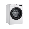 LG F4WR510SBW Washing machine, A-10%, Front loading, Washing capacity 10 kg, Depth 56.5 cm, 1400 RPM, White