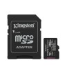 MEMORY MICRO SDXC 256GB UHS-I/W/ADAPTER SDCS3/256GB KINGSTON