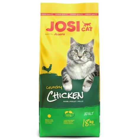 JOSERA JosiCat Crunchy Chicken - dry cat food - 18 kg