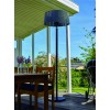 TunaBone Electric Standing Patio Heater, Double clear halogen heating lamps | TB1821SH-01 | Patio heater | 2100 W | Black