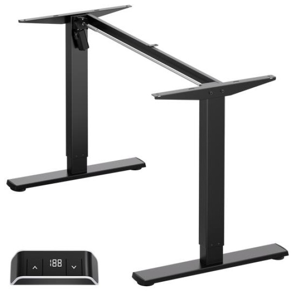 DESK FRAME MOTORISED/BLACK WDF221E-B ONKRON