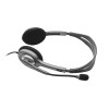 HEADSET STEREO H111/GREY 981-000593 LOGITECH