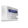 Sharp DR-P420(WH) Tokyo Portable Digital Radio, FM/DAB/DAB+, Bluetooth 5.0, USB or Battery Powered, Snowy White | Sharp | Tokyo Portable Digital Radio | DR-P420(WH) | White | USB port | Bluetooth | FM radio | Headphone out