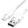 CABLE USB2.0 TO LIGHTNING/1M WHITE LANWF VENTION
