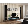 Cama TV stand VIGO NEW 30/180/40 white/black gloss