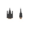 Lanberg CA-HDDV-10CC-0030-BK video cable adapter 3 m HDMI Type A (Standard) DVI-D Black