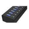 Raidsonic | 10 port USB 3.0 Hub | Icy Box IB-AC6110