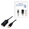 Logilink | USB 2.0 repeater 5m | USB-A to USB-A USB A male | USB A female