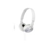 Sony | Foldable Headphones | MDR-ZX310 | Headband/On-Ear | White