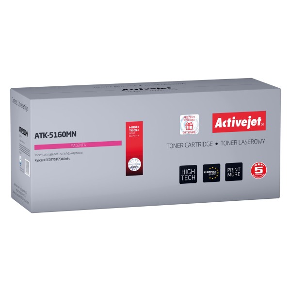 Activejet ATK-5160MN toner (replacement for Kyocera ...