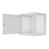 LANBERG Wall mount 19in 12U 600x600 grey