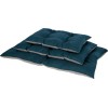 KERBL Ely Grey-turquoise Lounge Cushion - Pet Bed - 90 x 55 x 10 cm