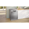 Dishwasher | SMS4EMI06E | Free standing | Width 60 cm | Number of place settings 14 | Number of programs 6 | Energy efficiency class B | Display | AquaStop function | Silver inox