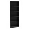 Topeshop R40 CZERŃ office bookcase