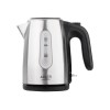 Adler AD 1273 electric kettle 1 L 1200 W Black, Hazelnut, Stainless steel