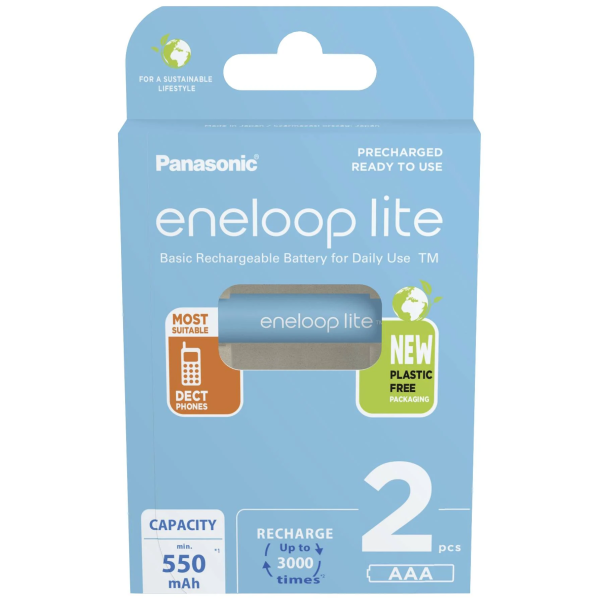 Panasonic | ENELOOP Lite BK-4LCCE/2BE | ...