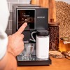 Cecotec Coffee Maker | Cremmaet Compactccino Connected | Pump pressure 19 bar | Built-in milk frother | Super-automatic | Black
