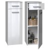 Topeshop NEL V DS BIEL POŁ bathroom storage cabinet White