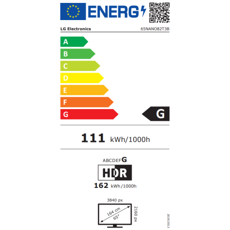 LG 4K Smart NanoCell TV | 65NANO82T3B | 65