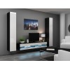 Cama TV stand VIGO NEW 30/180/40 black/white gloss