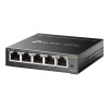 TP-LINK | Switch | TL-SG105E | Web managed | Wall mountable | Gigabit Ethernet (copper) ports quantity 5 | Power supply type External | 36 month(s)