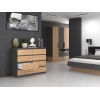 Topeshop M8 120 ANT/ART KPL chest of drawers