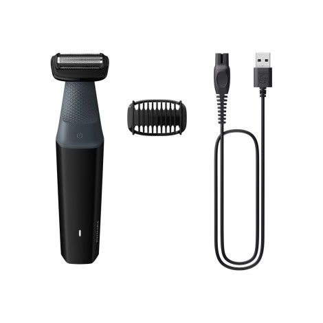 Philips | Hair clipper for body | BG3017/01 | Cordless | Wet & Dry | Number of length steps 1 | Black