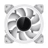 Gamemax | Case fan | DUAL RING INFINITY | White