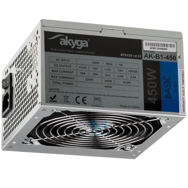 Akyga AK-B1-450 power supply unit 450 ...