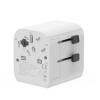 Gembird TPA-EU2A12-01-W EU to Universal travel power adapter, 12W, white | Gembird