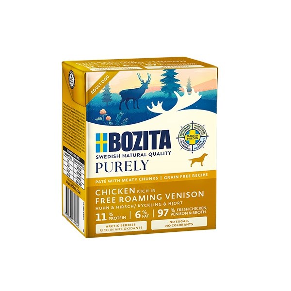 BOZITA Purely kurczak z dzikiem pasztecik ...