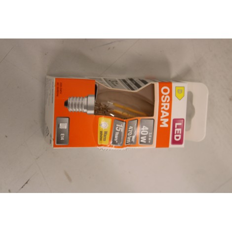 SALE OUT. Osram Parathom Classic Filament 40 non-dim 3,4W/827 E14 bulb | Osram Parathom Classic Filament | E14 | 3.4 W | Warm White | DAMAGED PACKAGING