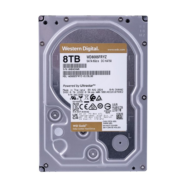 Western Digital Gold WD8005FRYZ internal hard ...