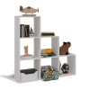 Topeshop STEP BIEL 3X3 living room bookcase