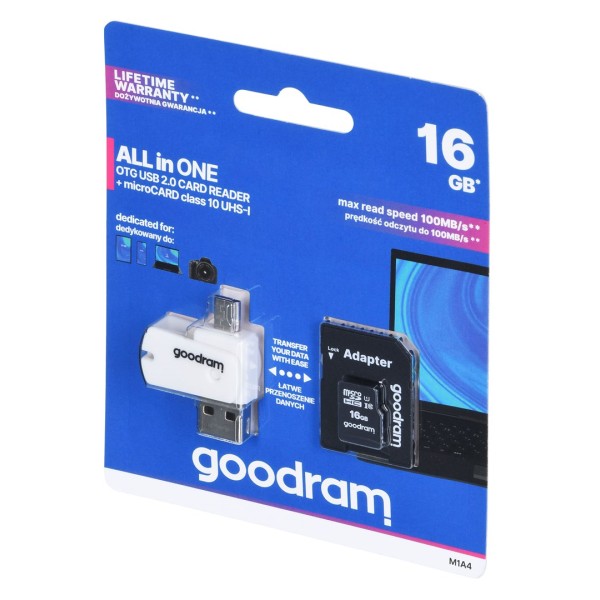 Goodram M1A4-0160R12 memory card 16 GB ...