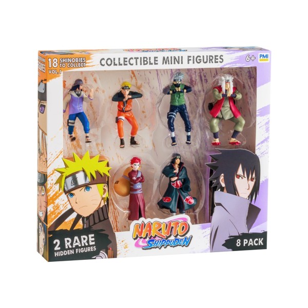 NARUTO SHIPPUDEN FIGURES - 8 PACK ...